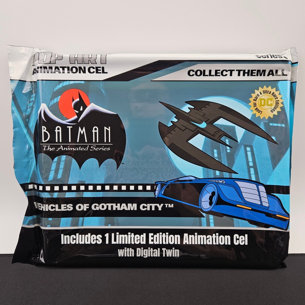 Batman The Animated Series Pop Art Animation Cel‎ Vehicles of Gotham City Sealed